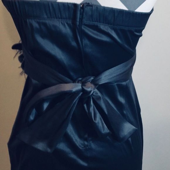 Strapless gray dress with pockets🌼 - Picture 2 of 7